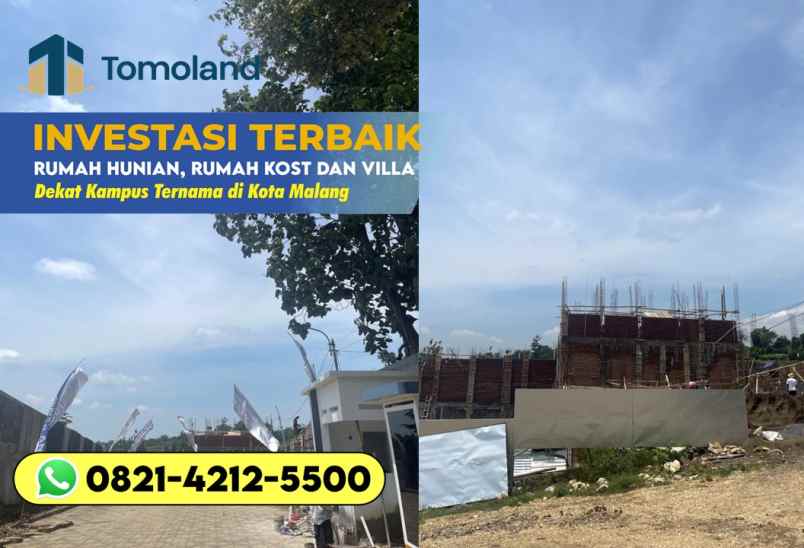 soft opening developer jual rumah kost murah di malang