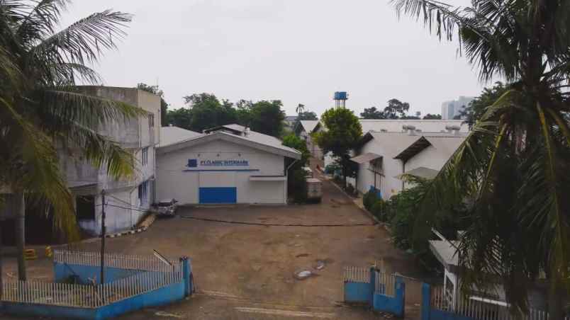 takeover ex pabrik siap pakai di cikokol tanggerang
