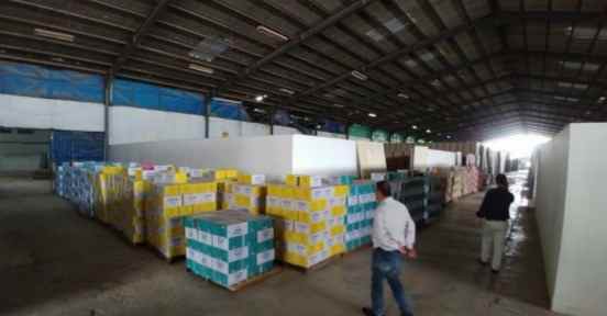 takeover ex pabrik siap pakai di cikokol tanggerang