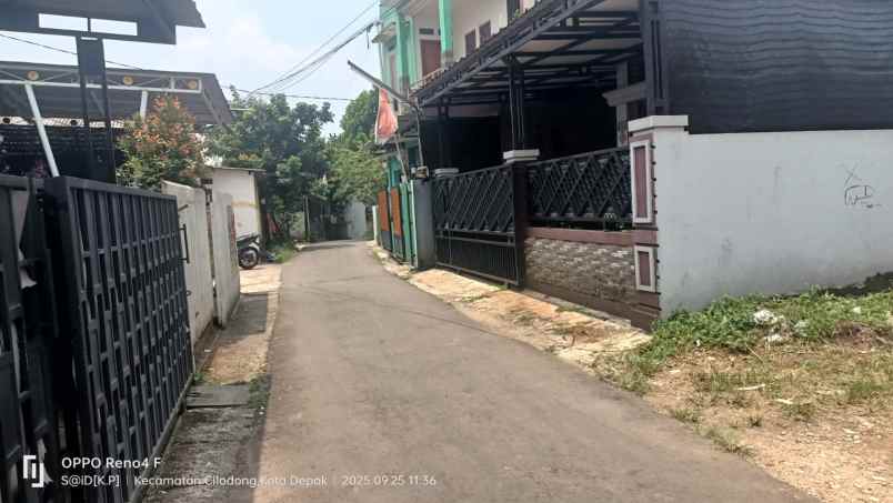 tanah 174 m2 cocok hunian dekat grand depok city