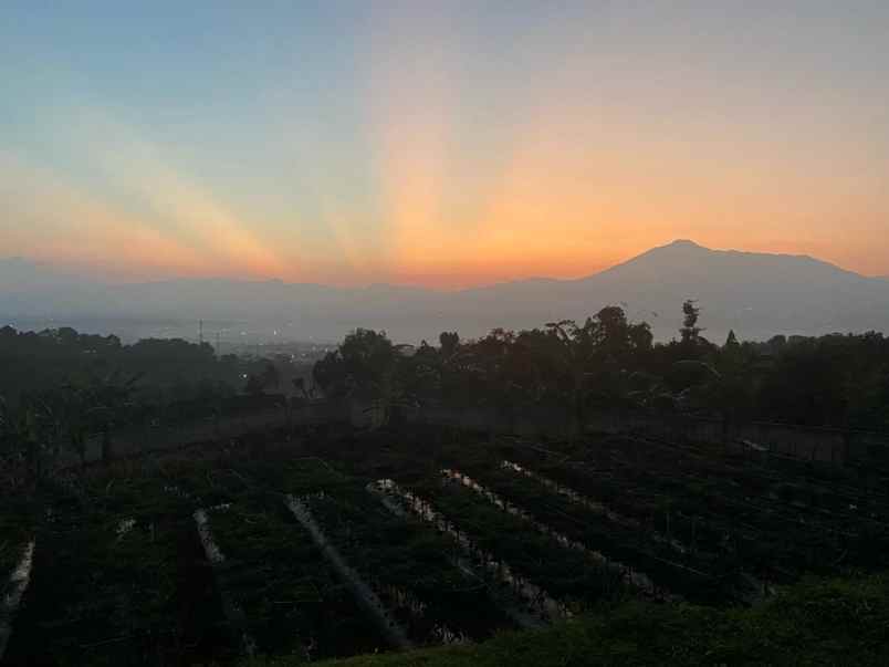 tanah cijeruk sudah shm view mantap