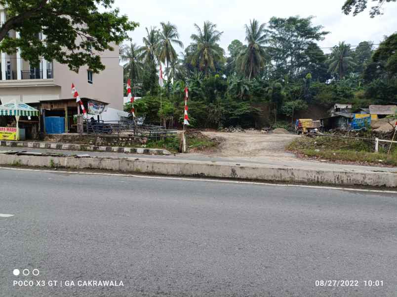 tanah di jalan pramuka luas 1000m surat shm