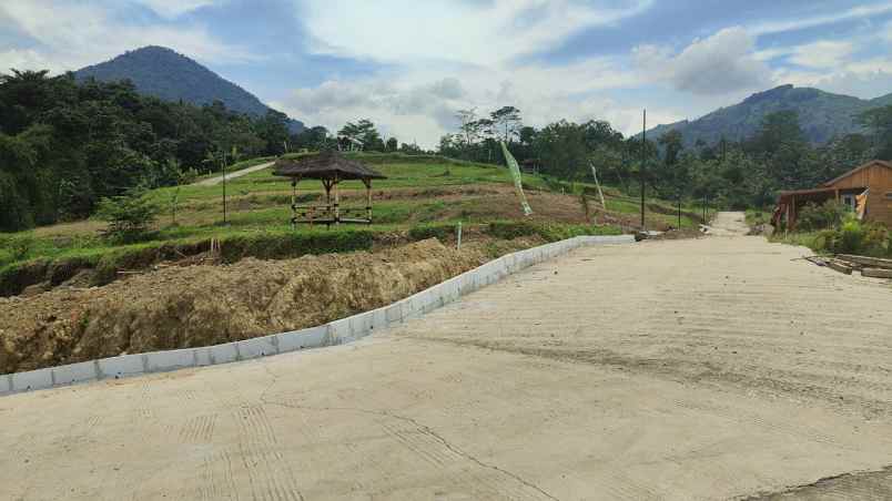 tanah di pinggir jalan sukamakmur puncak 2 bogor