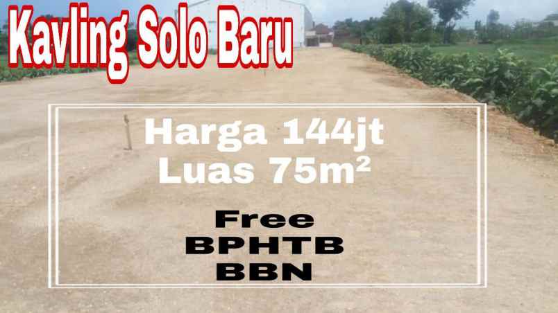 tanah grogol solobaru sukoharjo