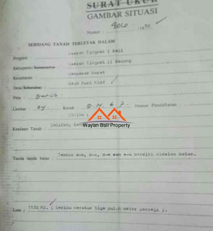 tanah jalan teuku umar