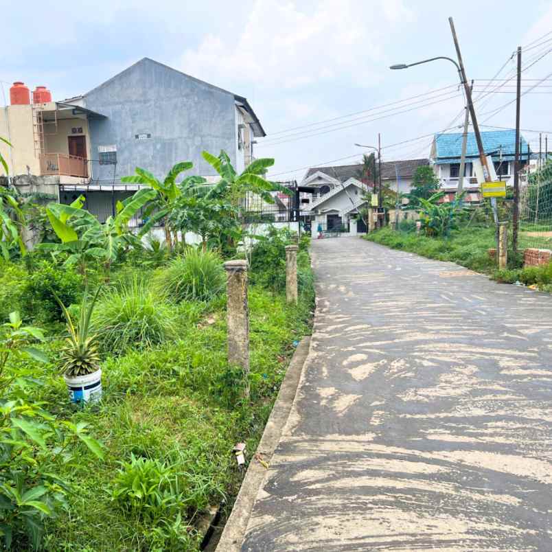 tanah kavling tengah kota bebas banjir palembang