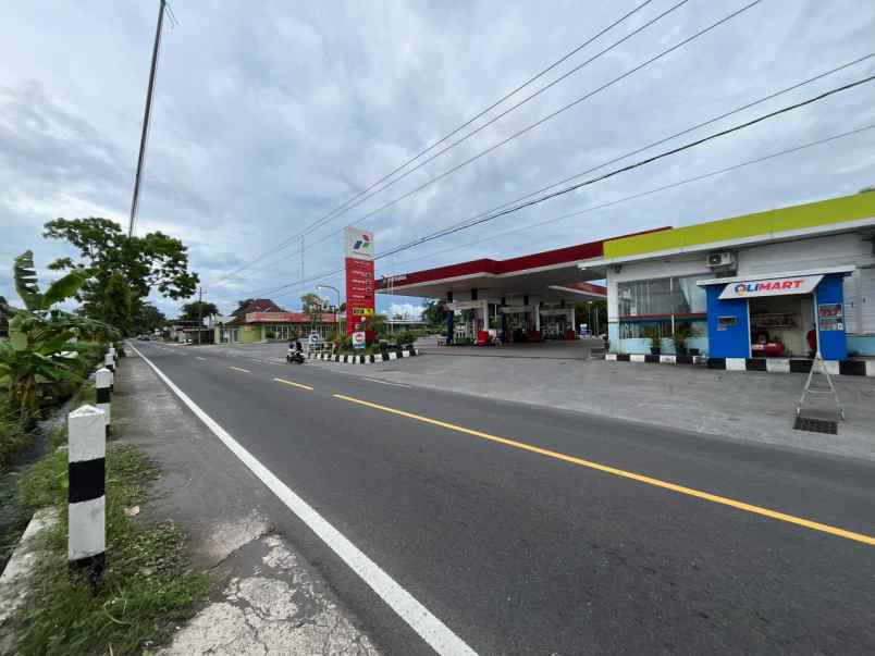 tanah pekarangan murah view sawah dan merapi