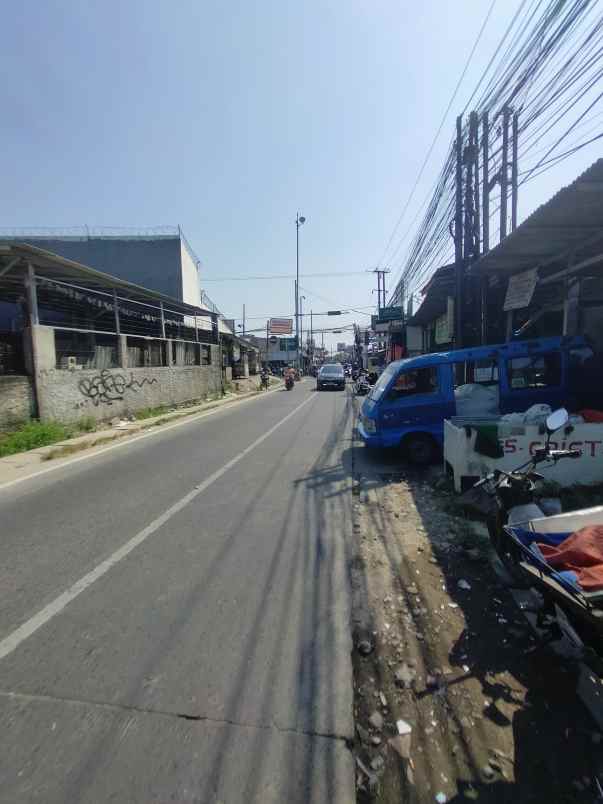 tanah pinggir angkot untuk usaha bojonggede