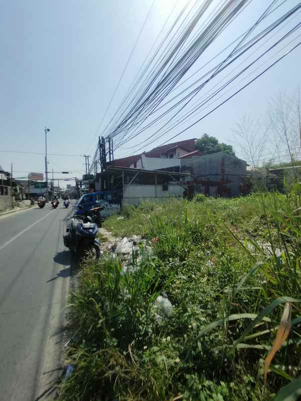 tanah pinggir angkot untuk usaha bojonggede
