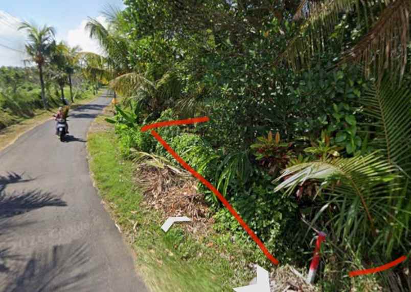tanah zona kuning dekat pantai soka dan balian bali