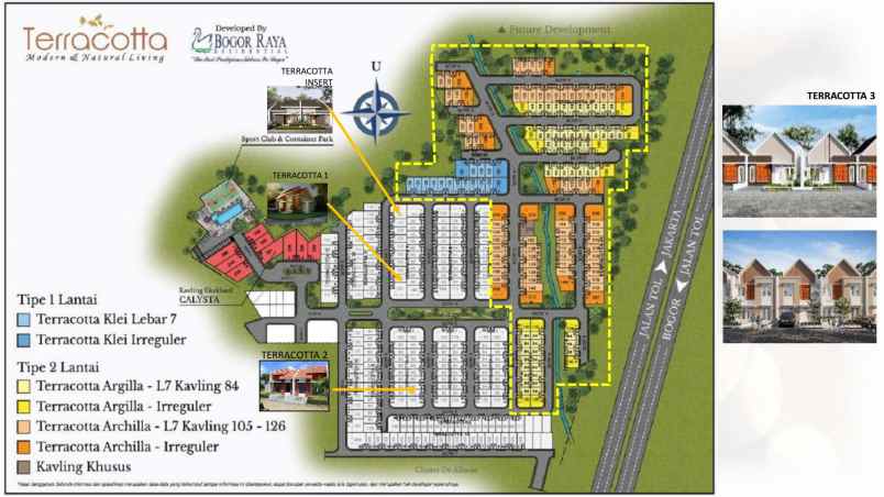 type kley cluster terracotta bogorraya