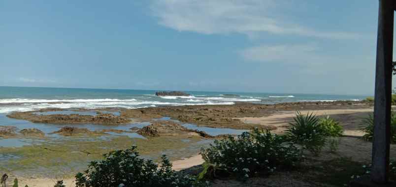 vila pinggir pantai selatan banten