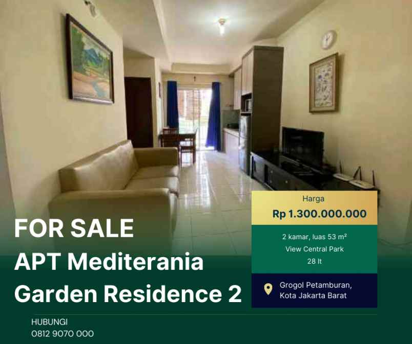 apt mediterania garden residence 2