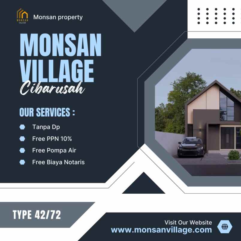 cluster monsan village cibarusah