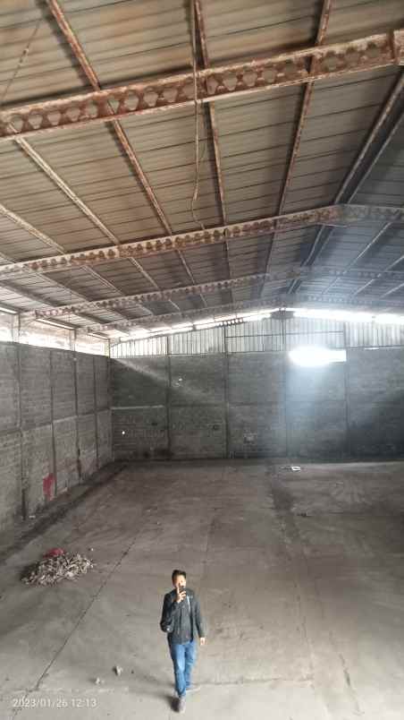 dijual gudang 1000m2 narogong kota bekasi