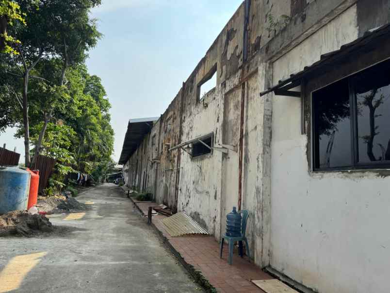 dijual gudang lokasi daan mogot tangerang kota