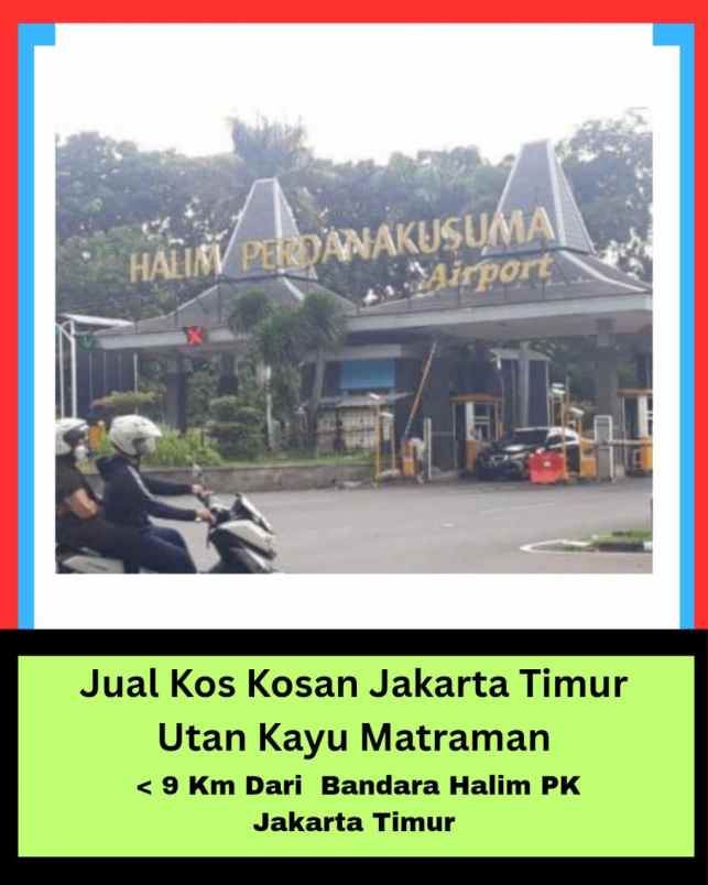 dijual kost utan kayu