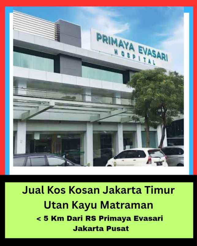 dijual kost utan kayu