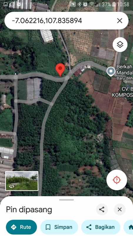 dijual murah lahan cijapati cikancung kab bandung