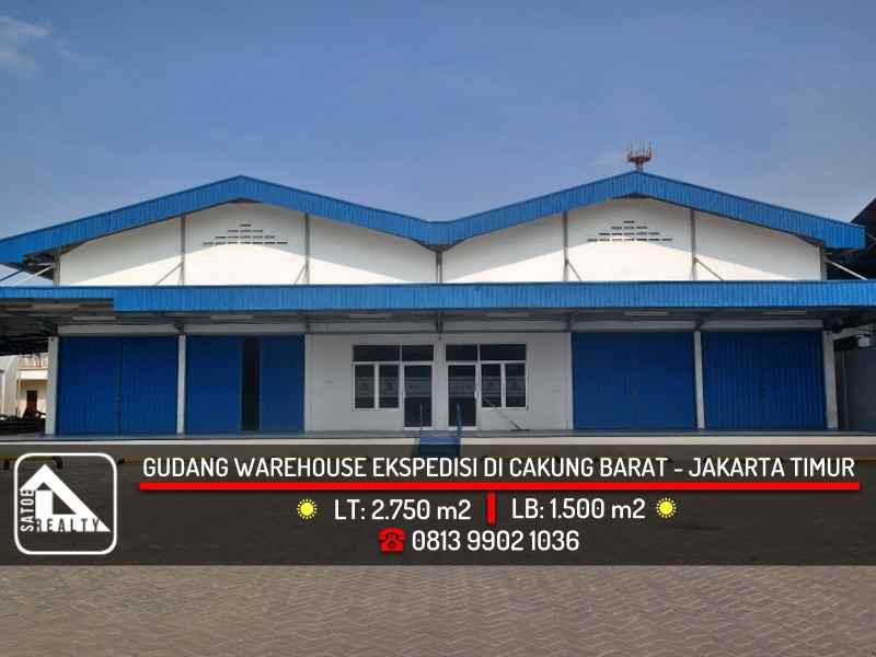 dijual ruko gudang kantor cakung barat jakarta timur