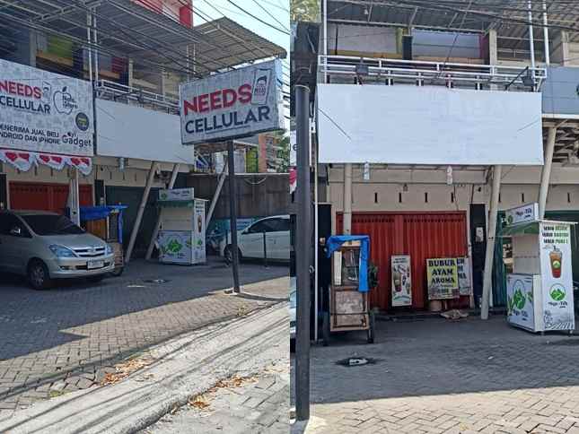 dijual ruko gudang kantor jalan sigura gura