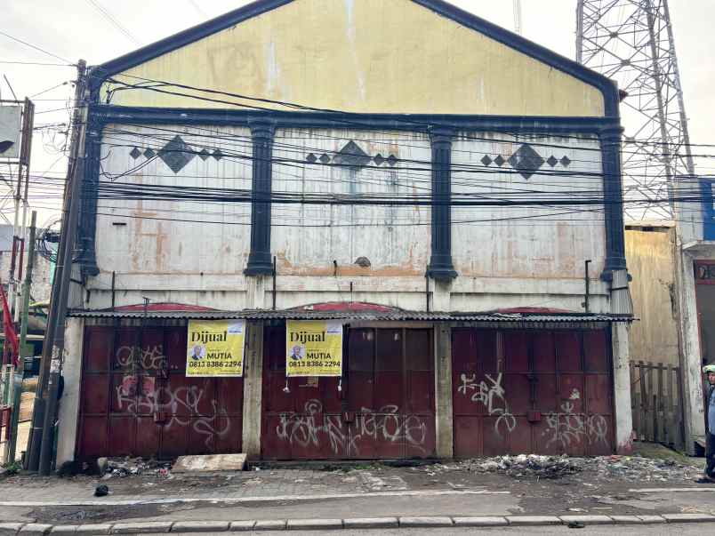 dijual ruko gudang kantor jalan sultan agung