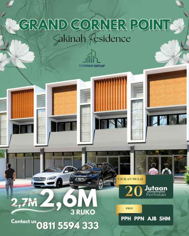 dijual ruko gudang kantor jl kedung baya no 1