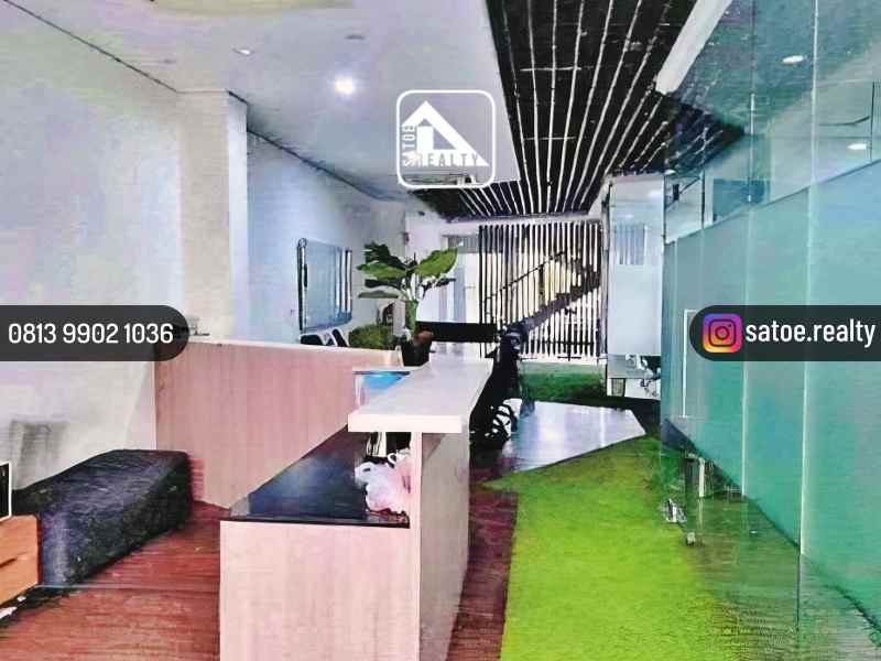 dijual ruko gudang kantor jl wijaya kebayoran baru