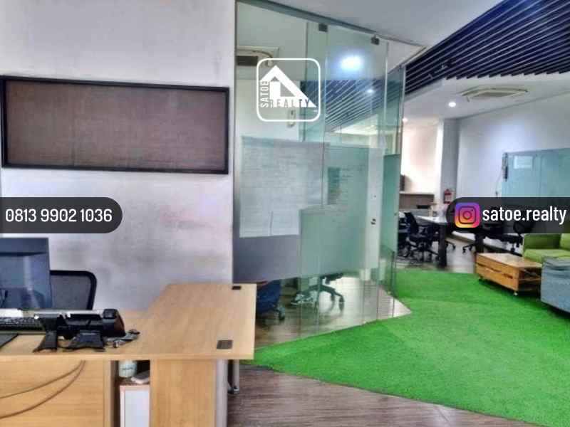 dijual ruko gudang kantor jl wijaya kebayoran baru