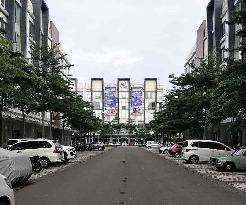 dijual ruko gudang kantor mega office park harapan