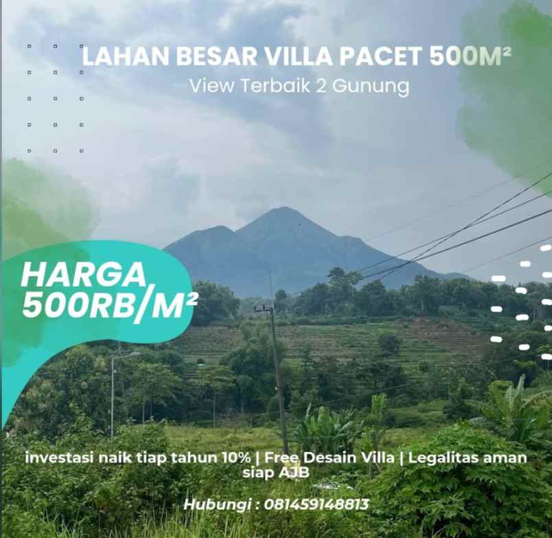 dijual ruko gudang kantor pacet mojokerto jawa timur