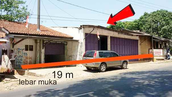 dijual ruko pinggir jalan raya beber kab cirebon