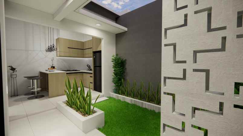 dijual rumah 6f44 339 jl utama pd kulon