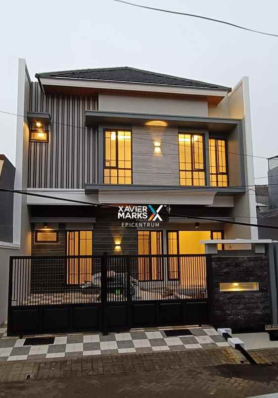 dijual rumah baru gress wisma permai galaxy mall