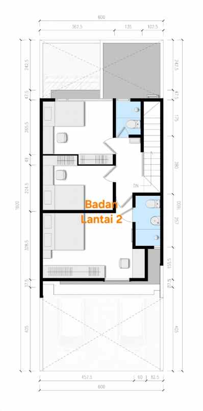 dijual rumah citra 2 ext