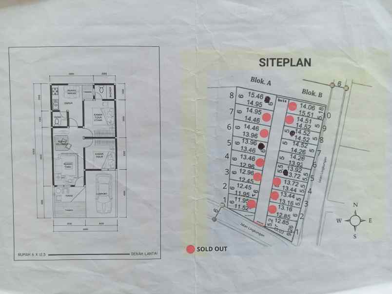 dijual rumah cluster