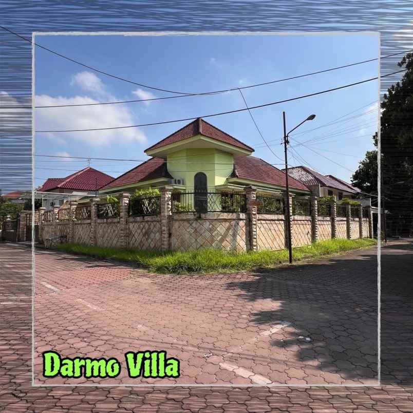 dijual rumah darmo villa
