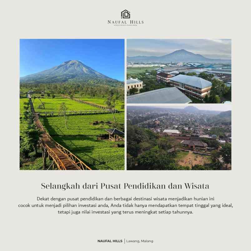 dijual rumah dengan mobilitas yang mudah dan cepat