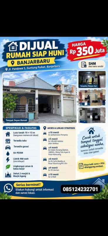 dijual rumah dijual rumah di jln