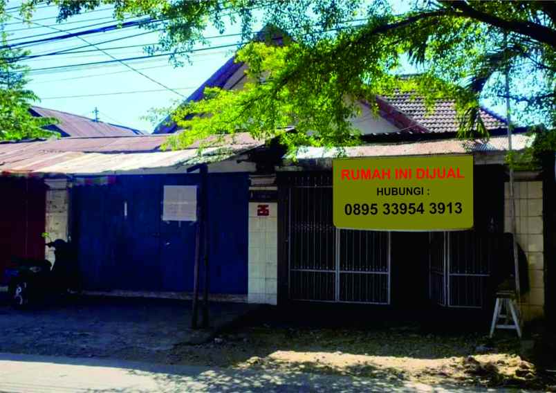 dijual rumah jalan goa ria no 26