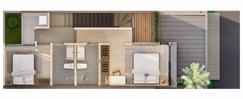 dijual rumah jalan nangka cengkareng