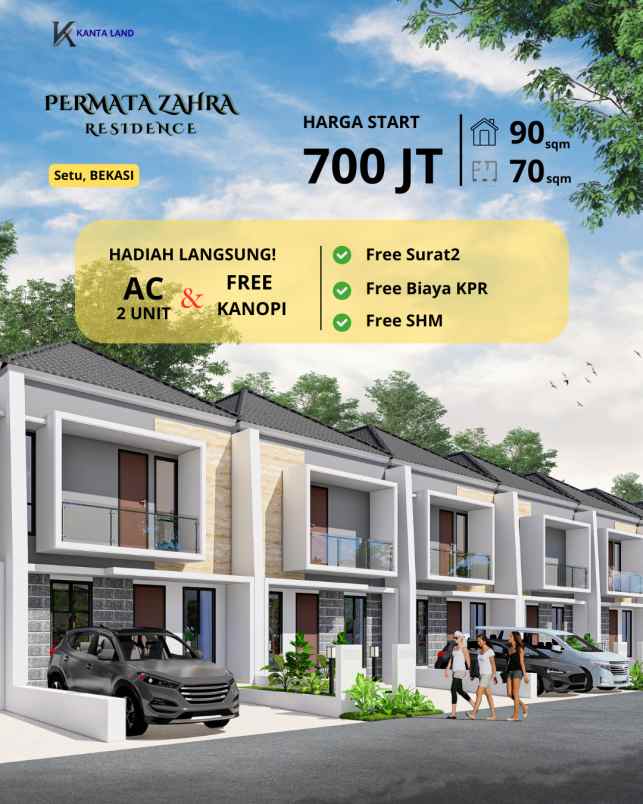 dijual rumah jl h tari taman rahayu