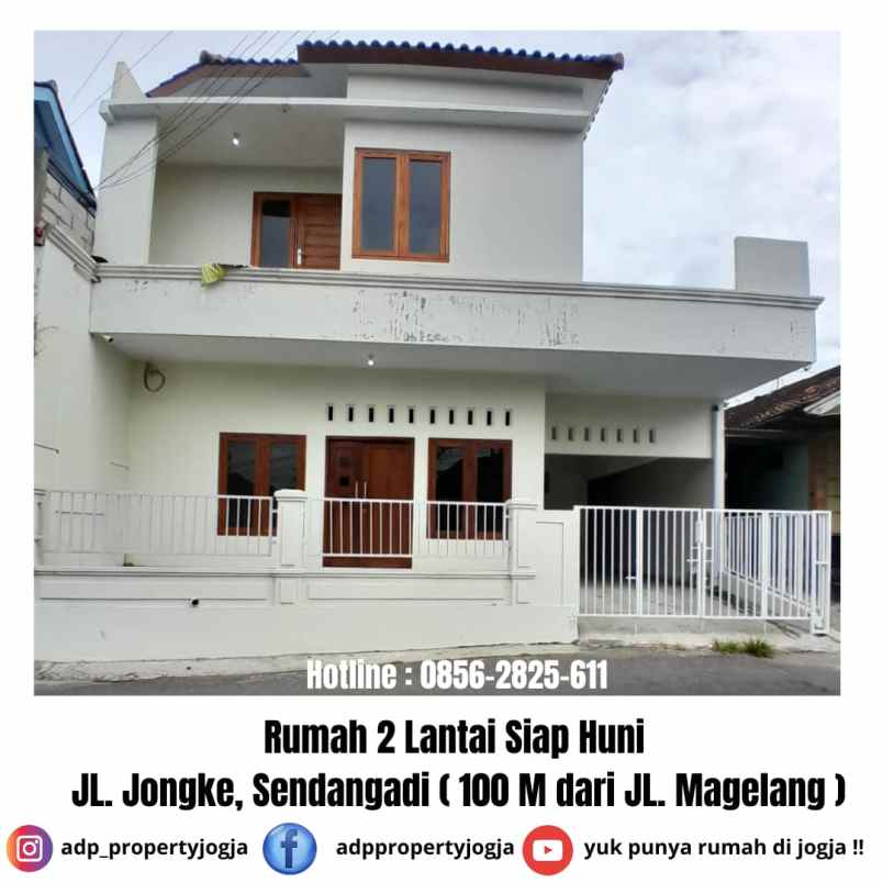 dijual rumah jl jongke sendangadi mlati