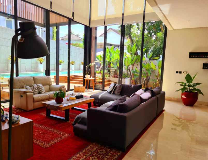 dijual rumah lux mewah minimalis di puri bintaro