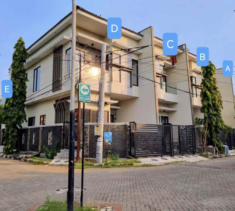 dijual rumah mulyosari prima