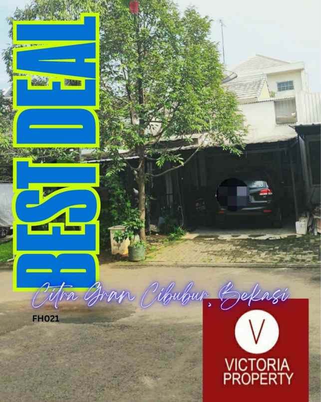 dijual rumah murmer di citra gran