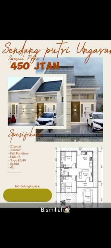 dijual rumah nyatnyono