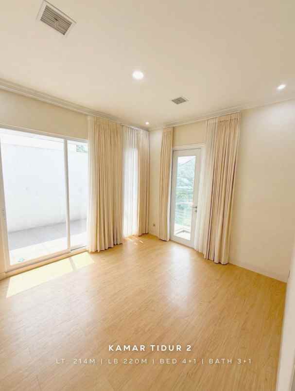 dijual rumah pasadena residence gading