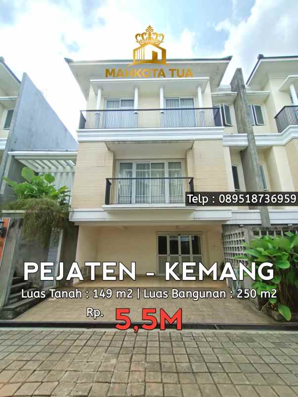 dijual rumah pejaten barat