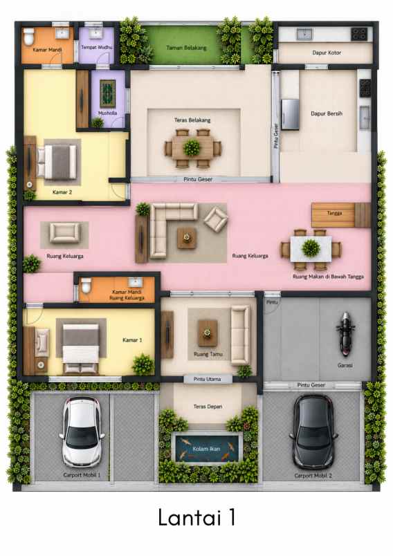 dijual rumah pulo gebang cakung jakarta